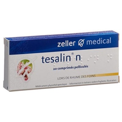 Tesalin N film-coated tablets 20 កុំព្យូទ័រ