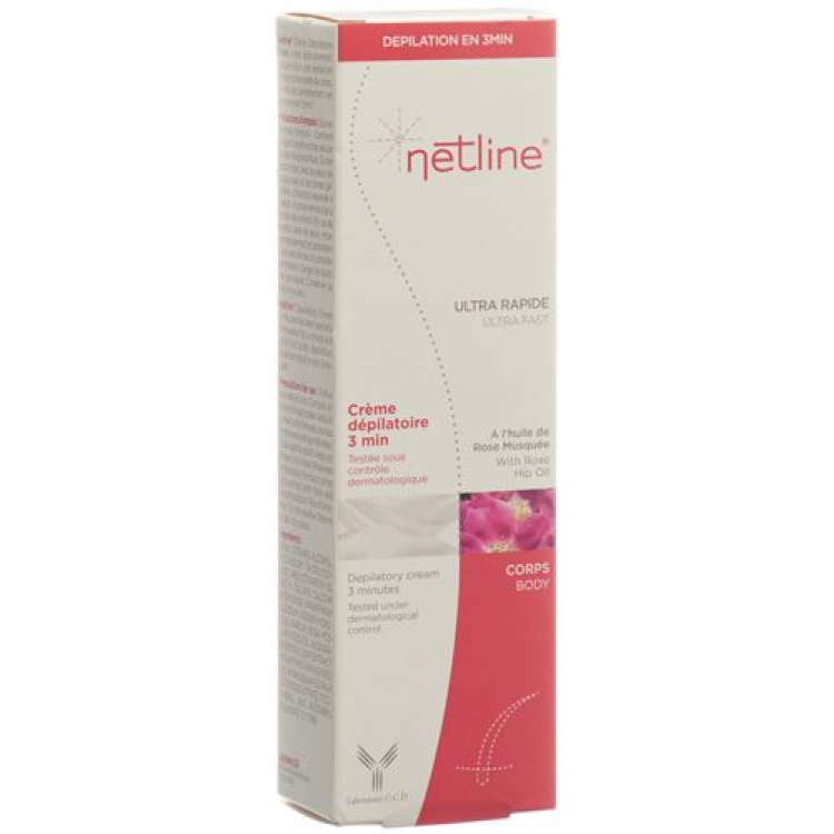 Netline szőrtelenítő test 3 percig Tb 150 ml