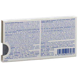 Elgydium Anti-Plaque Chewing Gum 10 pcs