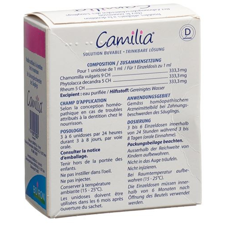 Camilia pijąca Lös 30 Unidos 1 ml