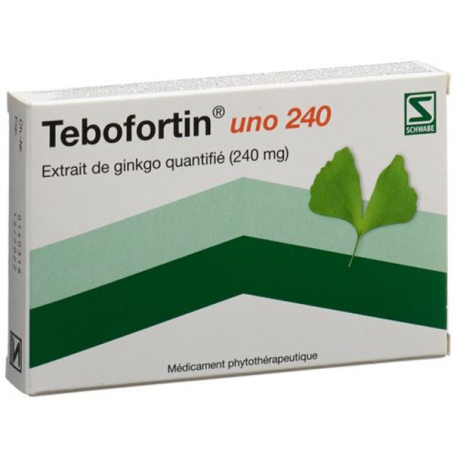 Tebofortin uno 240 Filmtabl 240 mg 40 unid.