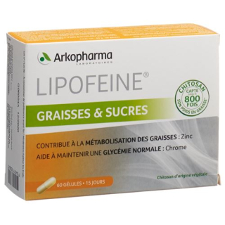 Lipofeine Fats & Sugar Caps 60 pcs