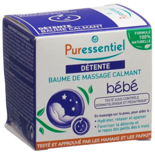 Puressentiel Bálsamo de Massagem Suavizante para bebé com 3 óleos essenciais Ds 30 ml