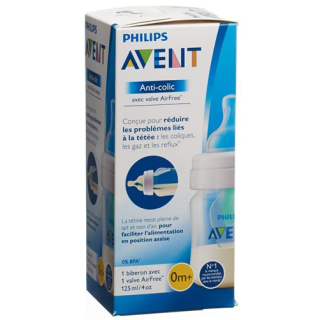 Bình sữa Chống đầy hơi Avent Philips có van AirFree 125ml