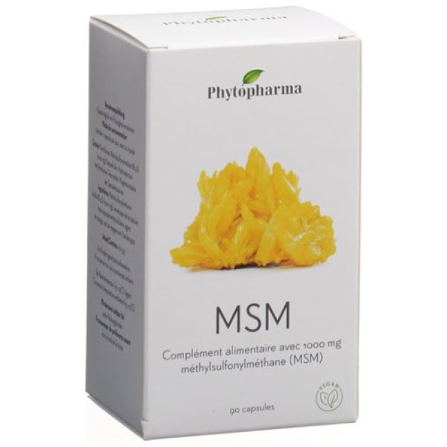 Phytopharma MSM 1000 מ"ג 90 כמוסות