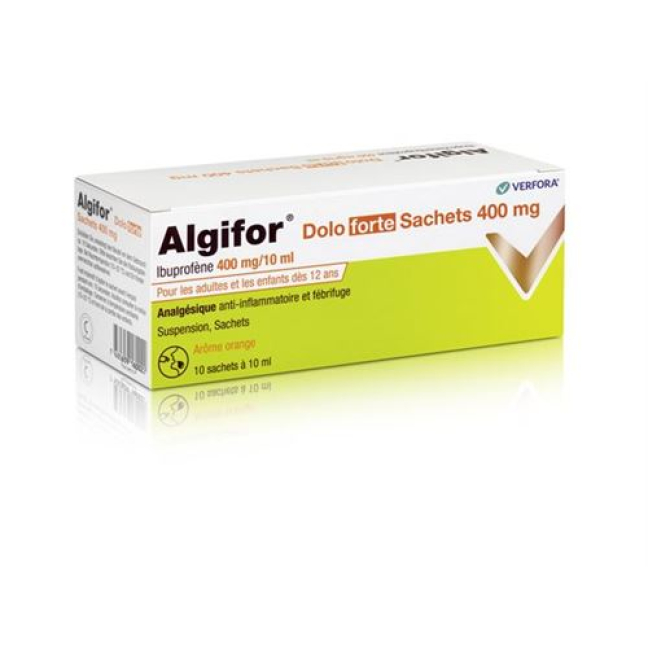Algifor Dolo forte Hỗn dịch 400 mg / 10 ml 10 ml 10 Btl