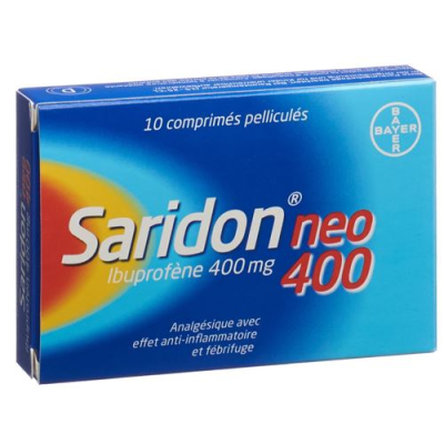 Saridon neo film-coated tablets 400 mg по 10 бр