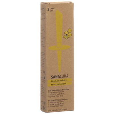 SANACURA ear candles 2 pcs