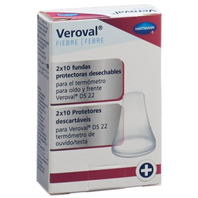 Veroval डिस्पोजेबल सुरक्षात्मक कैप्स 20 टुकड़े