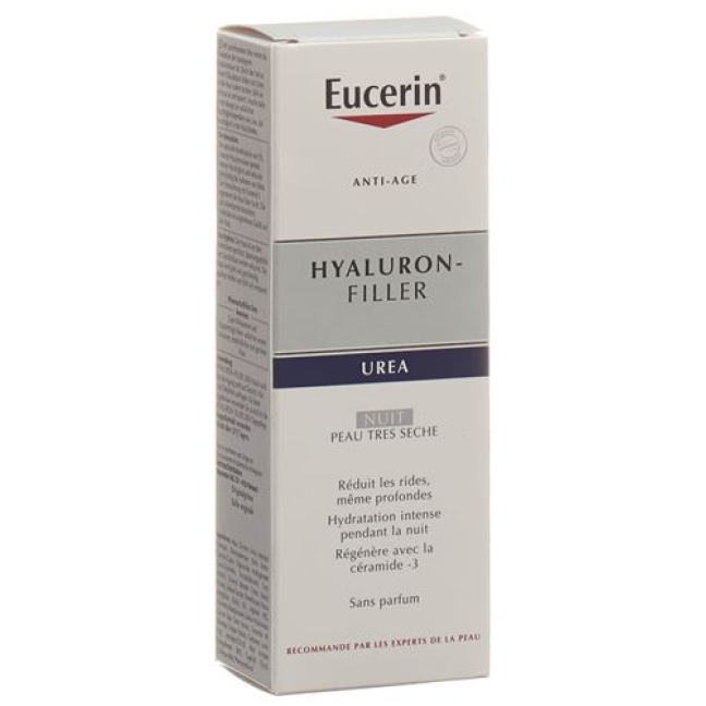 Eucerin HYALURON-FILLER night cream + Urea Disp 50 ml