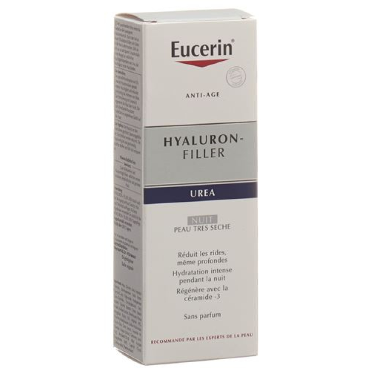 Eucerin HYALURON-FILLER noćna krema + Urea Disp 50 ml