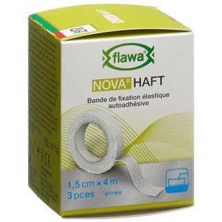Bandage de gaze cohésif Flawa Nova prison 1.5cmx4m 3 pcs