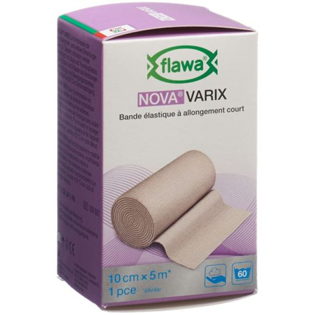 Flawa Nova Varix qisqa cho'zilgan bandaj 10cmx5m