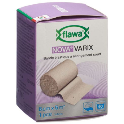 Flawa Nova Varix 쇼트 스트레치 붕대 8cmx5m