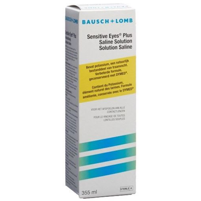BAUSCH LOMB Sensitive Eyes Saline Solution 355ml