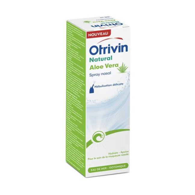 Otrivin Natural Aloe Vera ស្ព្រាយបាញ់ច្រមុះ 100ml