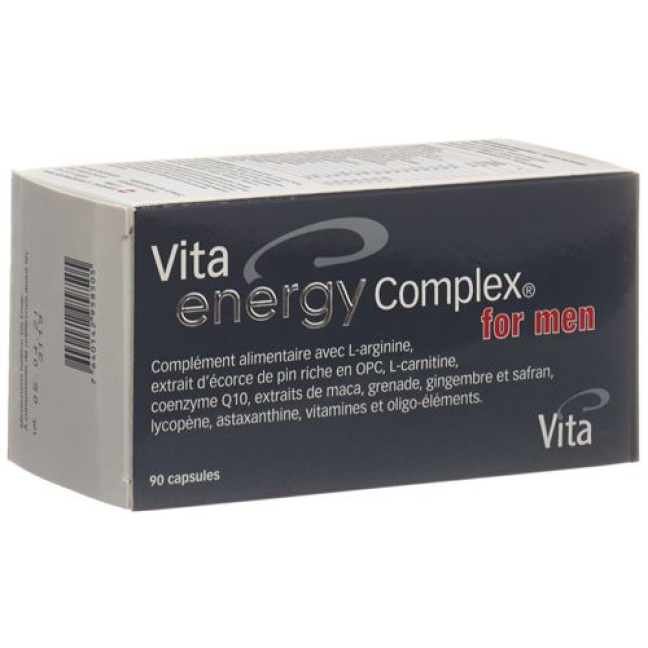 Vita energy complex for men Cape 90 unid.