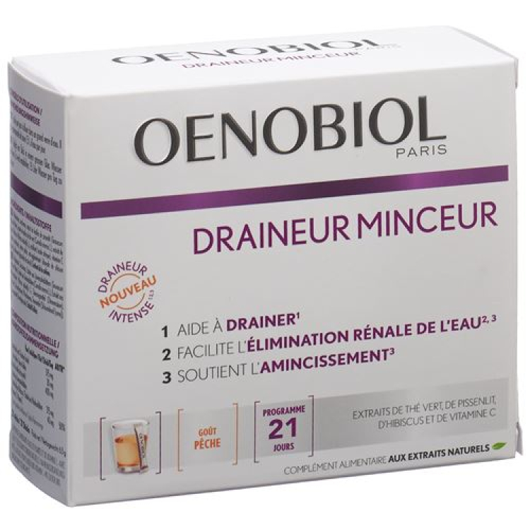 Oenobiol Minceur Draineur Btl 21 pcs