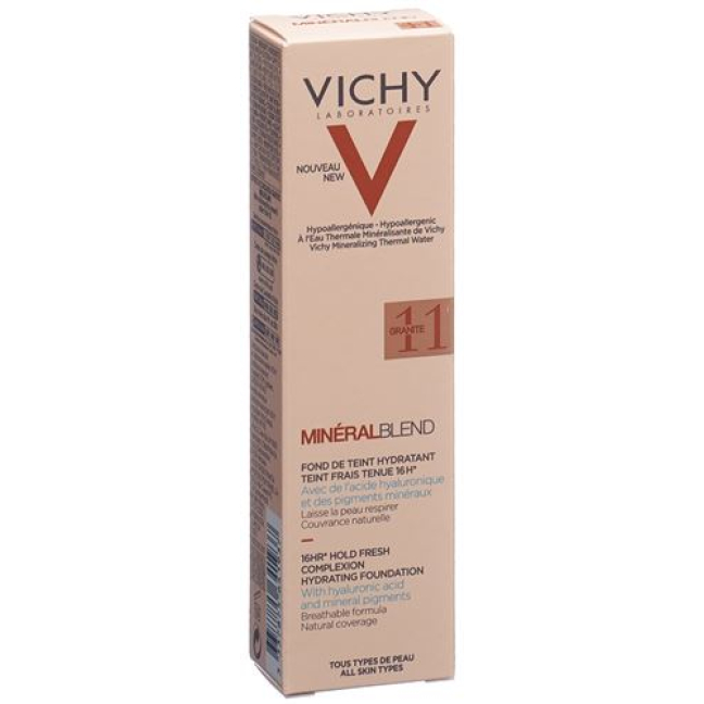 Vichy Mineral Blend макияж сұйықтығы 11 Гранит 30 мл