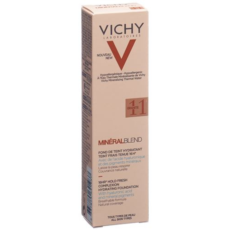 Vichy Mineral Blend флуид за грим 11 Granite 30 мл