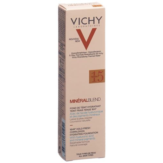cecair solek Vichy Mineral Blend 15 Terra 30 ml