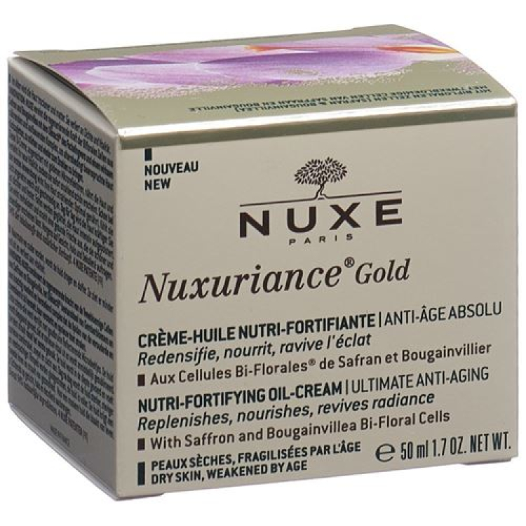 Nuxe Nuxuriance Gold cream Huile Nutri Fortif 50 ml