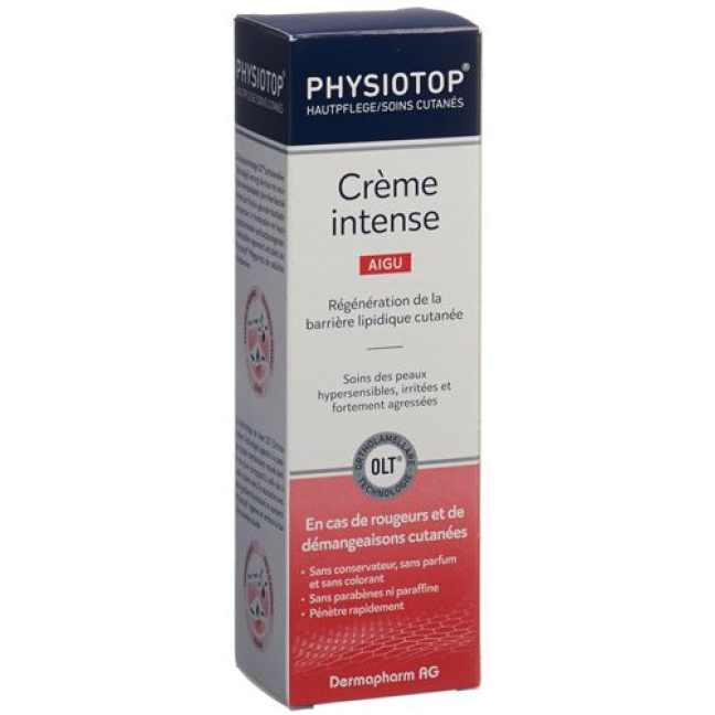 PhysioTop ACUTE Creme Intensivo Tb 100 ml
