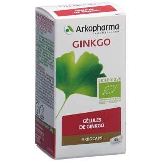 Arkocaps Ginkgo organic jar 45 capsules