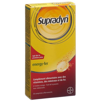 Supradyn Energy iron 30 pezsgőtabletta