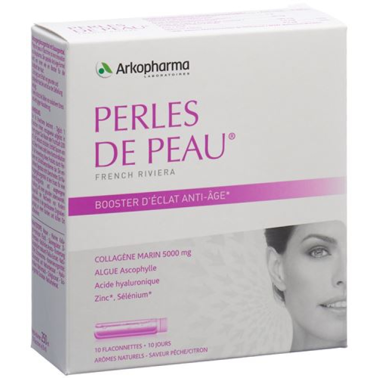 Perles De Peau Collagen Flaconnettes 10 x 25 ml