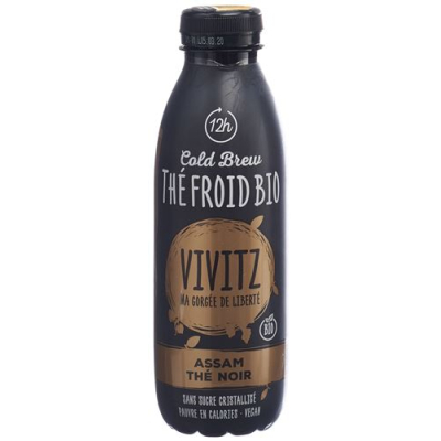 Органичен студен чай VIVITZ Cold Brewed Black Tea Assam 6 Fl 0,5 lt