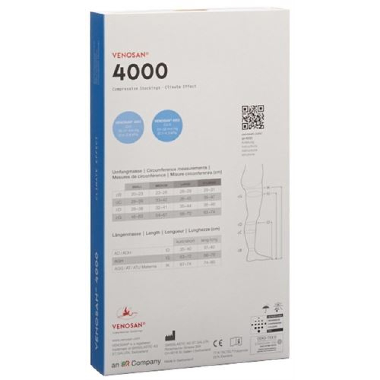 حزام مفتوح طويل Venosan 4002 A-GG KKL2 L يسار المكسيك