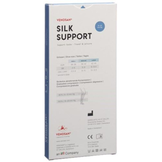 Venosan Silk A-D Support Chaussettes L beige 1 paire