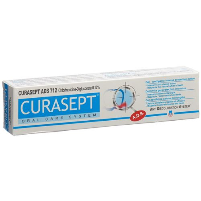 Buy Curasept ADS 712 Toothpaste 0.12% to Tb 75 ml Online from Beeovita