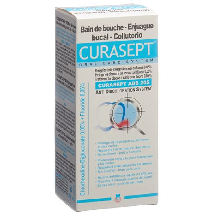 Curasept ADS 205 Szájvíz 0,05% Fl 200 ml