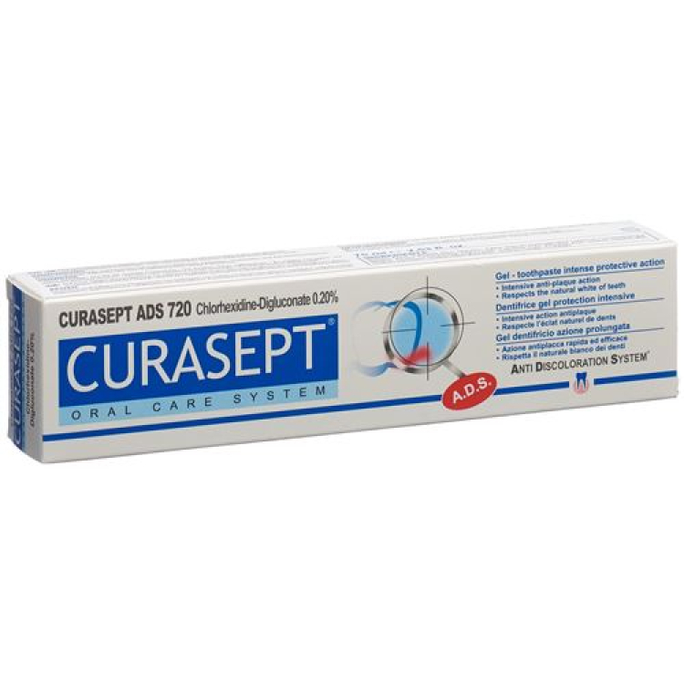 ADS Curasept 720 Tandkräm 0,2% tube 75 ml