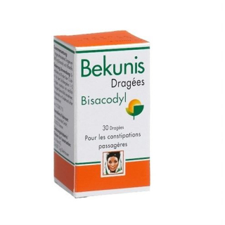 Bekunis Dragées 5 mg Bisacodyl Ds 30 pcs