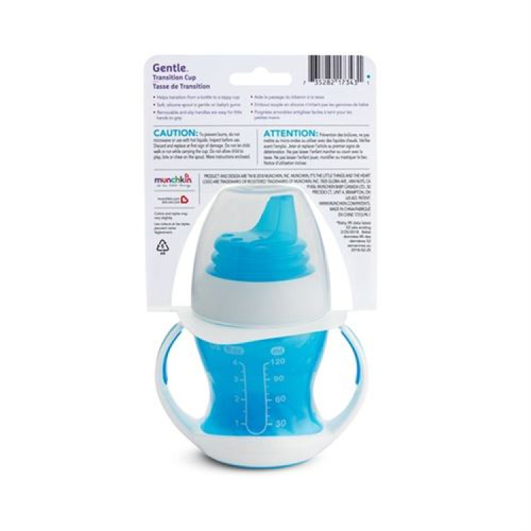 Munchkin 1st cup Gentle 118ml drip stop 4M +