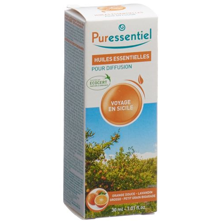 Puressentiel Duftmischung trip to Sicily essential oils for diffusion Fl 30 ml