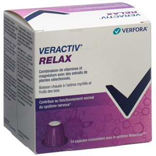 Veractiv Relax nespresso capsules 14 pieces