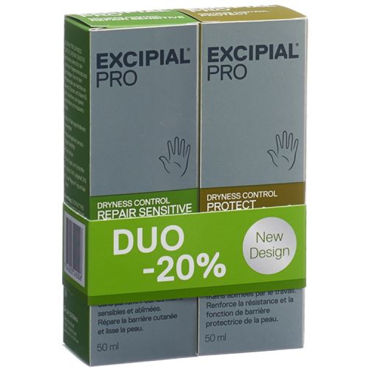 Excipial Pro Dryness Protect / Repair Duo 2 x 50 ml