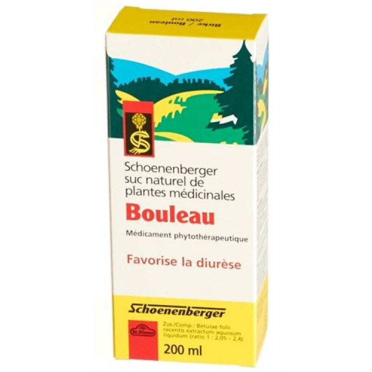 Schoenberger Birken Medicinal Sap Fl 200 ml