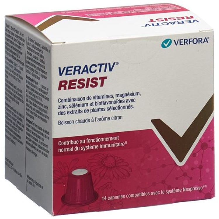 Veractiv 레지스트 네스프레소 캡슐 14개입