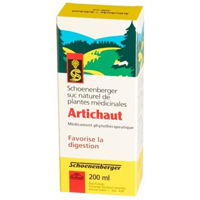 Schoenberger Artichoke Juice - Medicinal Plants for Digestion Aid