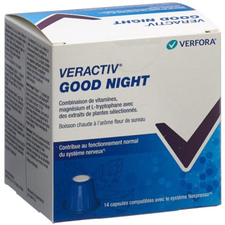 Veractiv Goodnight nespresso capsules 14 pieces