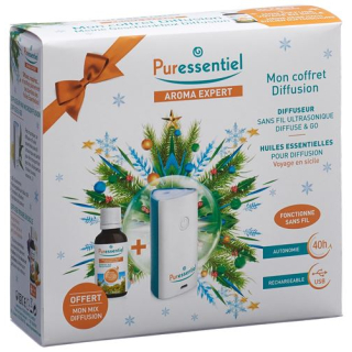 Puressentiel Gift Box Christmas Diffuse & Go + Travel na