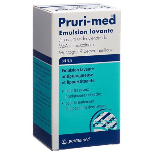 Pruri-med αντικνησμώδες και ενυδατικό δέρμα Waschemulsion pH 5,5 Disp 500 ml