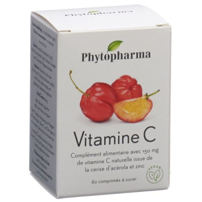 Phytopharma Vitamina C 60 pastilhas