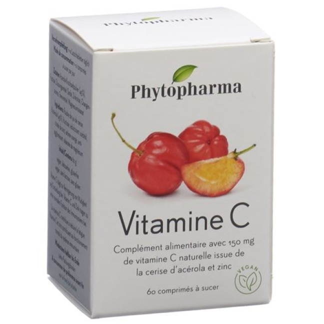 Phytopharma ビタ​​ミン C 60 トローチ