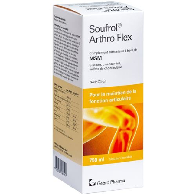 Soufrol arthro Flex potable Lös Fl 750 ml